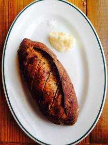 the Everything Sourdough bread with cultured butter